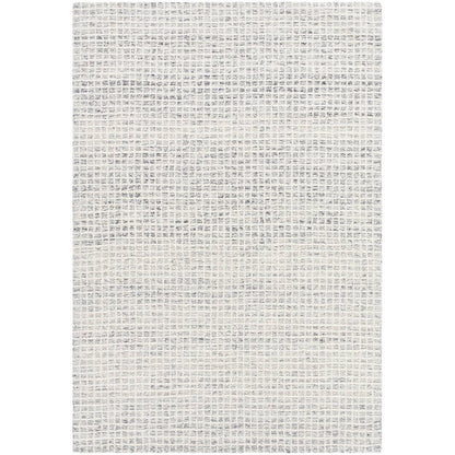 Andreas Modern Light Silver/Off-White Area Rug - Vivir x Livabliss