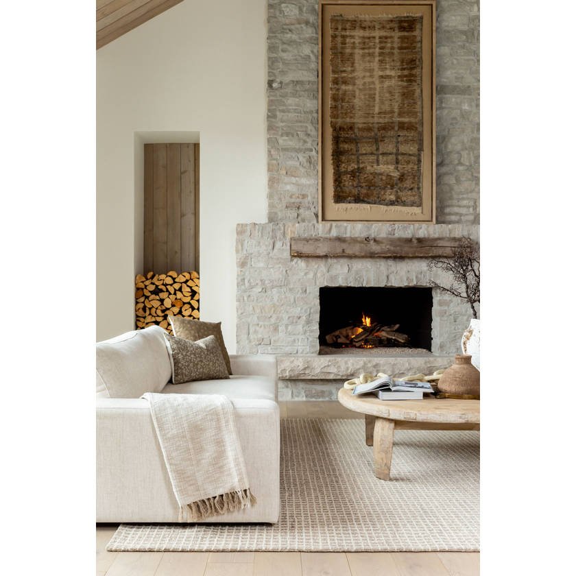 Andreas Modern Khaki Area Rug - Vivir x Livabliss
