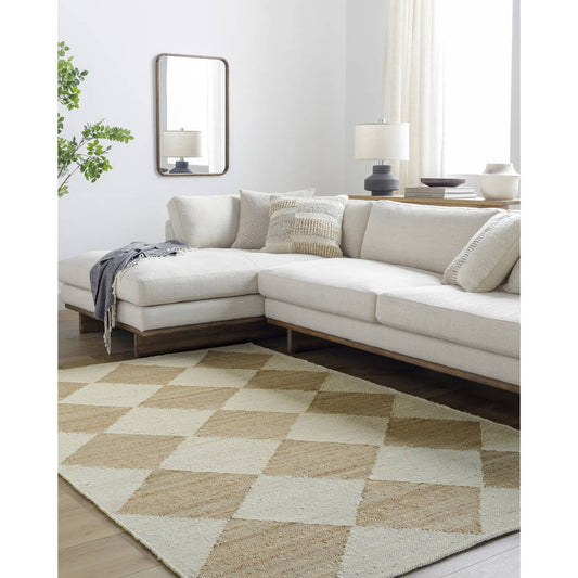Antho Modern Beige Area Rug - Vivir x Livabliss