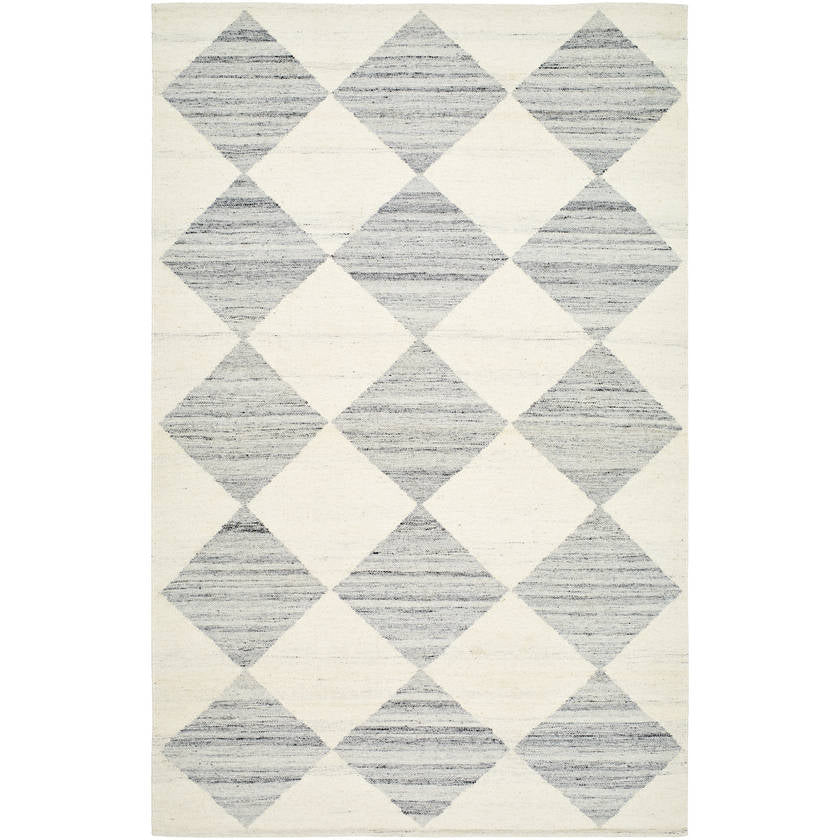 Antho Modern Light Silver Area Rug - Vivir x Livabliss