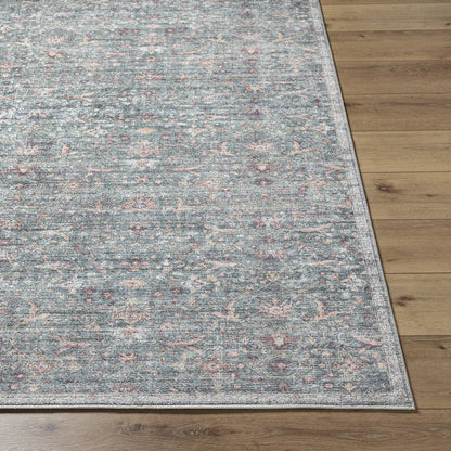 Mary Traditional Medium Green Area Rug - Vivir x Livabliss
