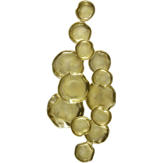 Joycelynn Metallic - Brass Wall Art Piece