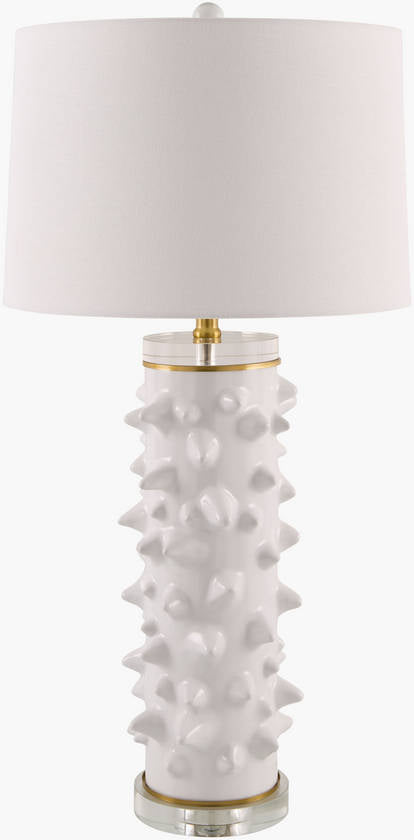 Jannetta Global White Table Lamp