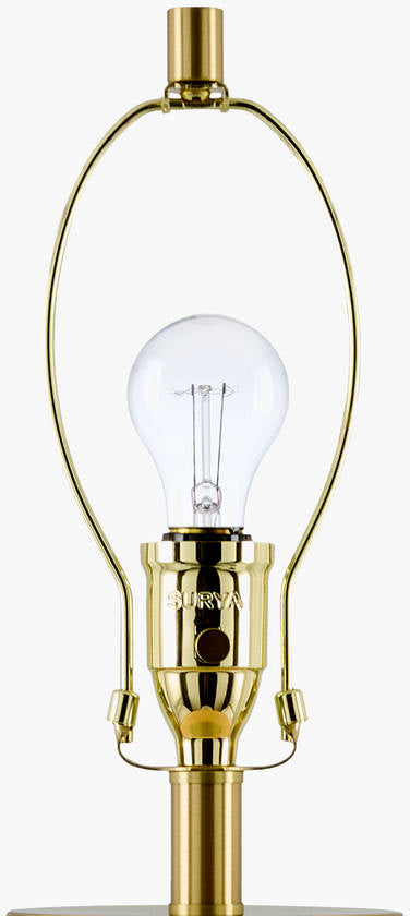 Ned Traditional Orange Table Lamp