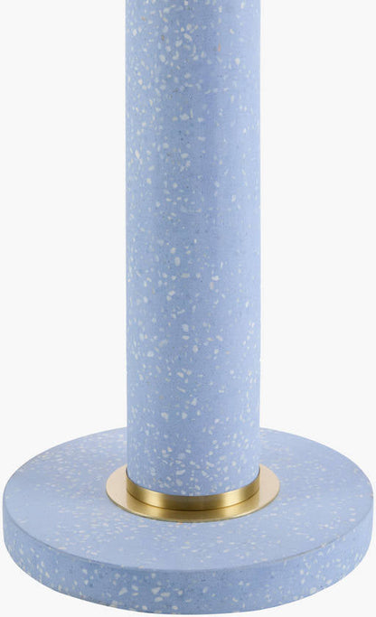 Jamere Traditional Sky Blue Floor Lamp