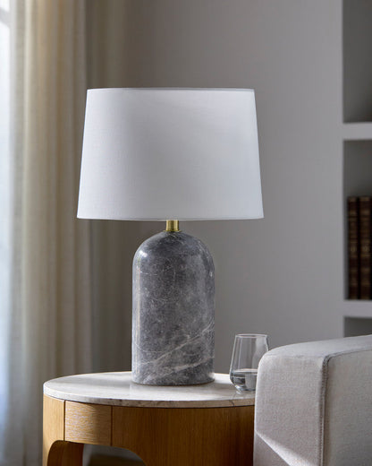 Sheena Traditional Gray Table Lamp