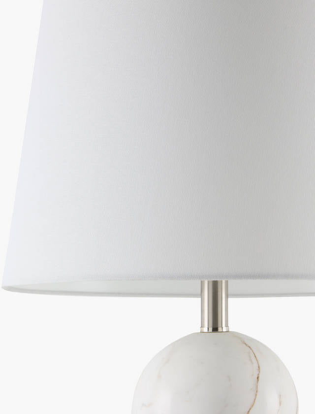 Sheena Traditional White Table Lamp
