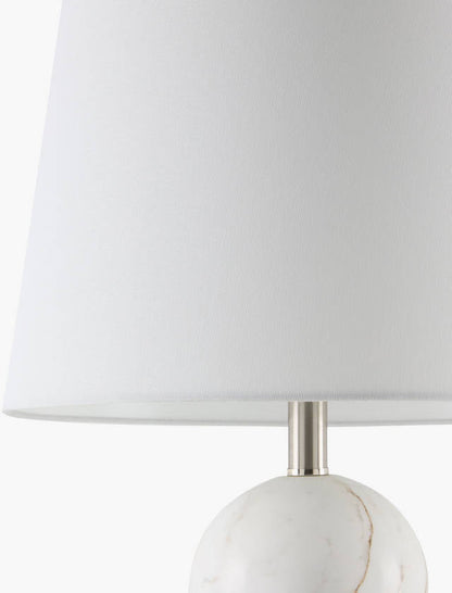 Sheena Traditional White Table Lamp