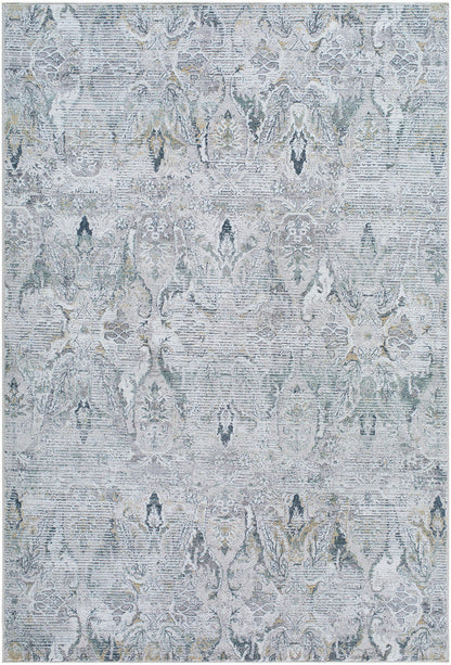 Jarryd Traditional Light Gray Area Rug