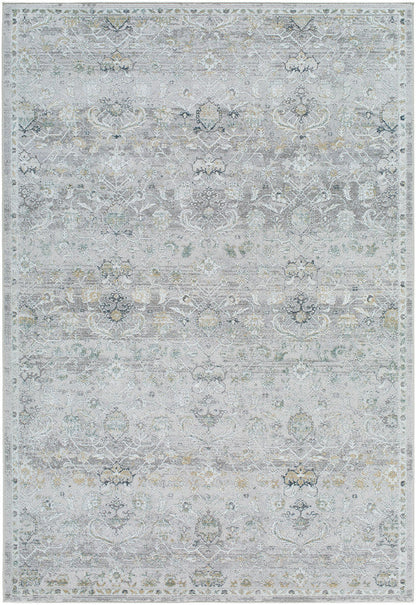 Audria Traditional Light Sage Area Rug