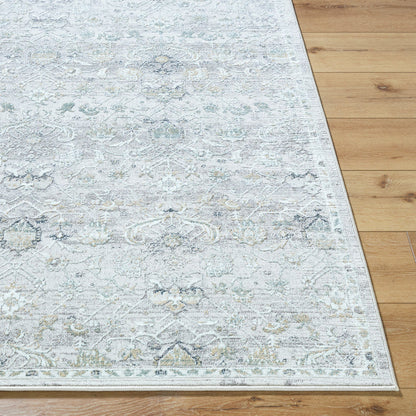 Audria Traditional Light Sage Area Rug
