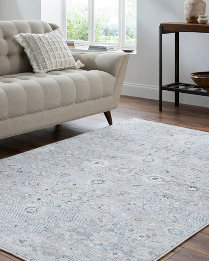 Analissa Traditional Light Gray Area Rug