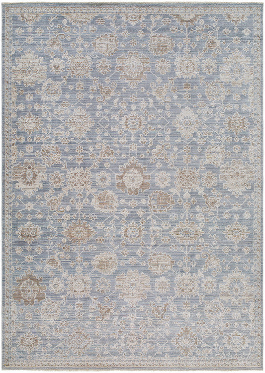 Joya Traditional Denim Area Rug