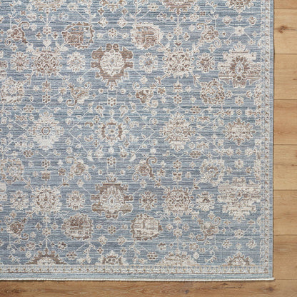 Joya Traditional Denim Area Rug