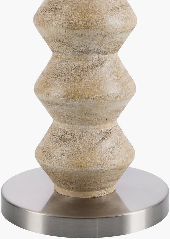 Edina Traditional Ivory Floor Lamp