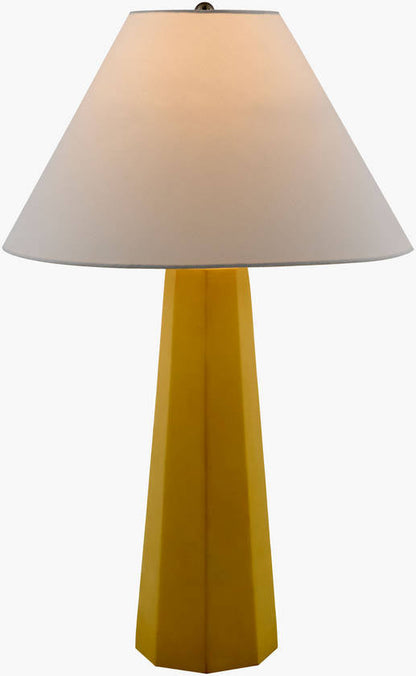 Angellica Rustic Yellow Table Lamp