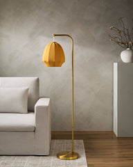 Penistone Modern Metallic - Gold Floor Lamp