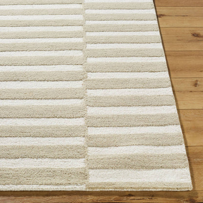 Idaho Modern Beige/Sand Area Rug - Our PNW Home x Livabliss