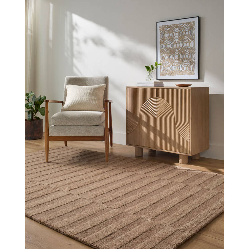 Idaho Modern Taupe Area Rug - Our PNW Home x Livabliss