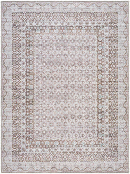 Rainier Cottage Medium Gray Washable Area Rug - Our PNW Home x Livabliss