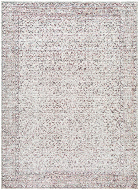 Spokane Traditional Cream/Rust Area Rug - Our PNW Home x Livabliss