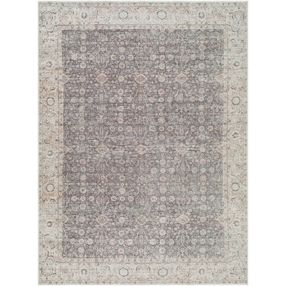 Spokane Traditional Charcoal/Tan Area Rug - Our PNW Home x Livabliss