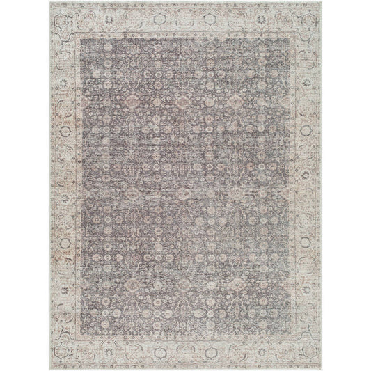 Spokane Traditional Charcoal/Tan Area Rug - Our PNW Home x Livabliss