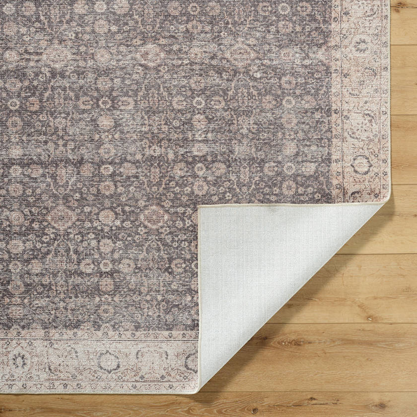 Spokane Traditional Charcoal/Tan Area Rug - Our PNW Home x Livabliss