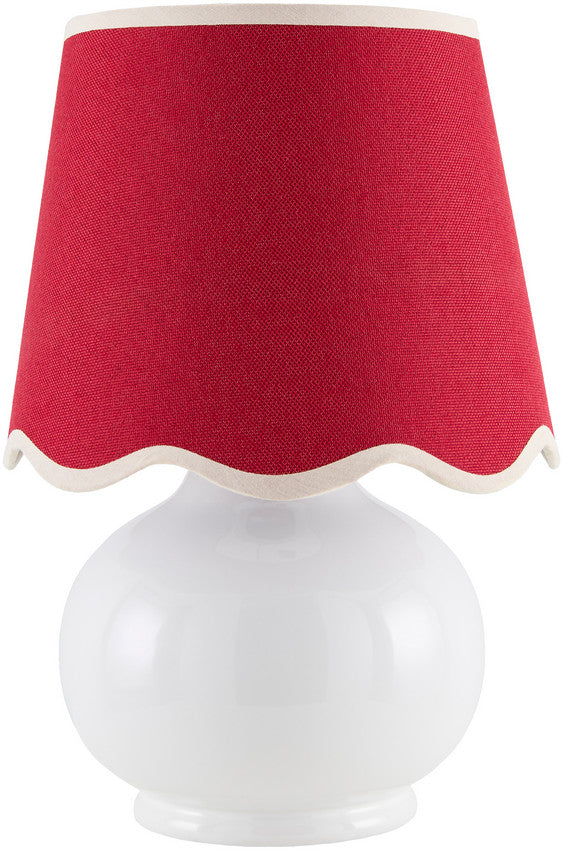 Kolleen Cottage Red Table Lamp
