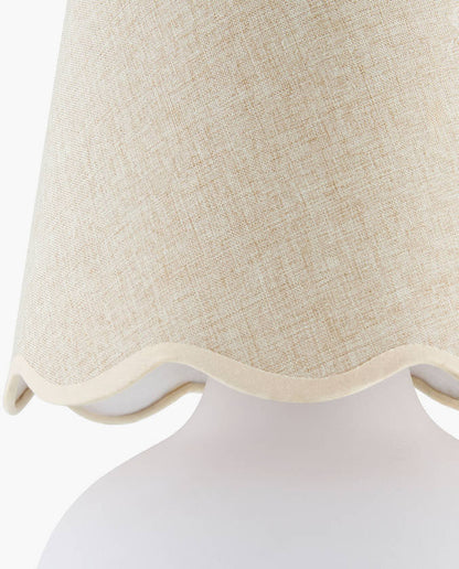Kolleen Cottage Beige/White Table Lamp