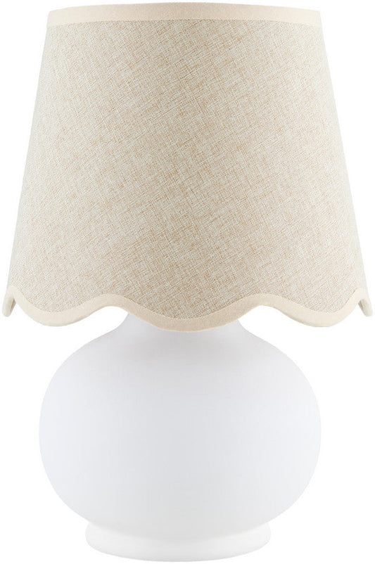 Kolleen Cottage Beige/White Table Lamp