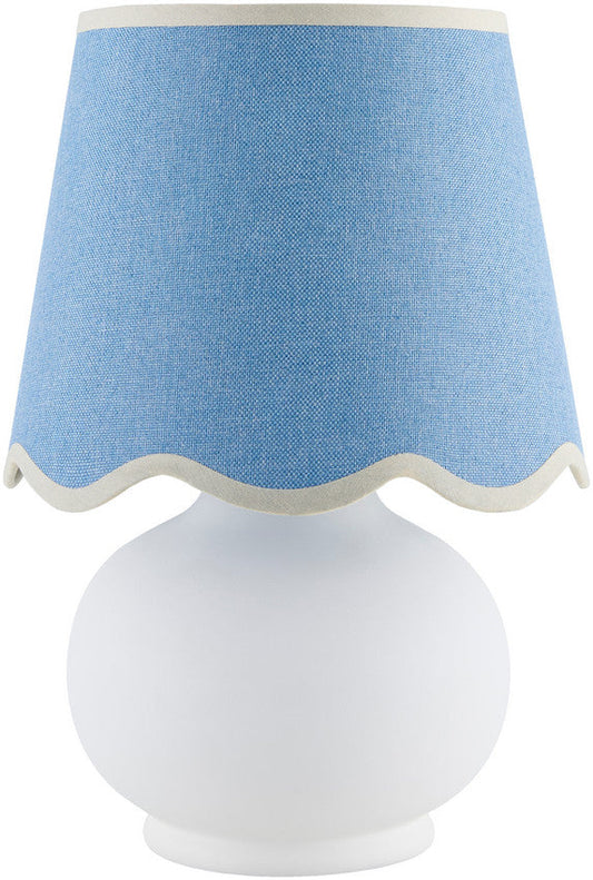 Kolleen Cottage Blue/White Table Lamp