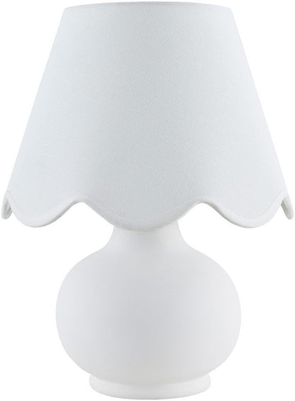 Kolleen Cottage White/Translulent Table Lamp