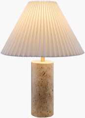 Autumn Laurel Traditional White/Beige Table Lamp - Galey Alix x Livabliss