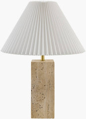 Autumn Laurel Traditional White/Beige Table Lamp - Galey Alix x Livabliss