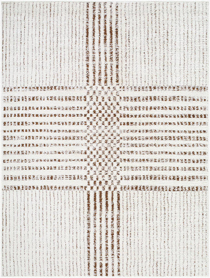 Architect Modern Dark Brown/Ivory Area Rug - Galey Alix Livabliss