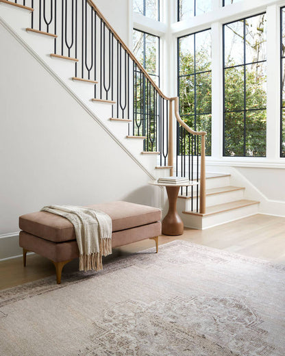 Benjamin Light Brown Bench - Galey Alix x Livabliss