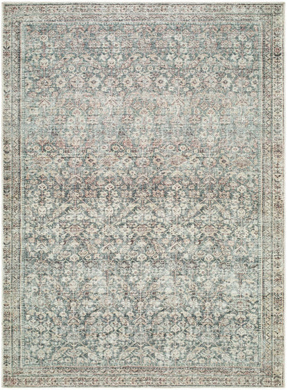 Collins Avenue Traditional Rust/Brown Area Rug - Galey Alix Livabliss