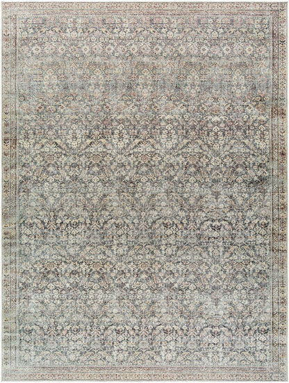 Collins Avenue Traditional Rust/Brown Area Rug - Galey Alix Livabliss