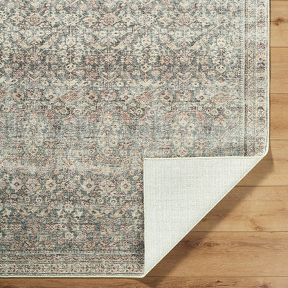 Collins Avenue Traditional Rust/Brown Area Rug - Galey Alix Livabliss