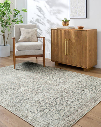 Collins Avenue Traditional Rust/Brown Area Rug - Galey Alix Livabliss
