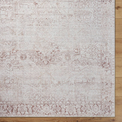 Collins Avenue Traditional Ivory/Brown Area Rug - Galey Alix Livabliss