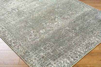 Collins Avenue Traditional Olive Area Rug - Galey Alix Livabliss