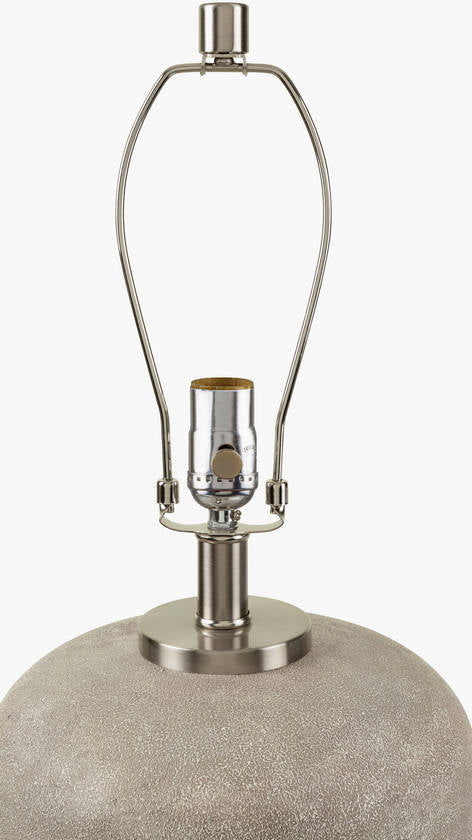 Cordova Traditional Light Gray Table Lamp - Galey Alix x Livabliss