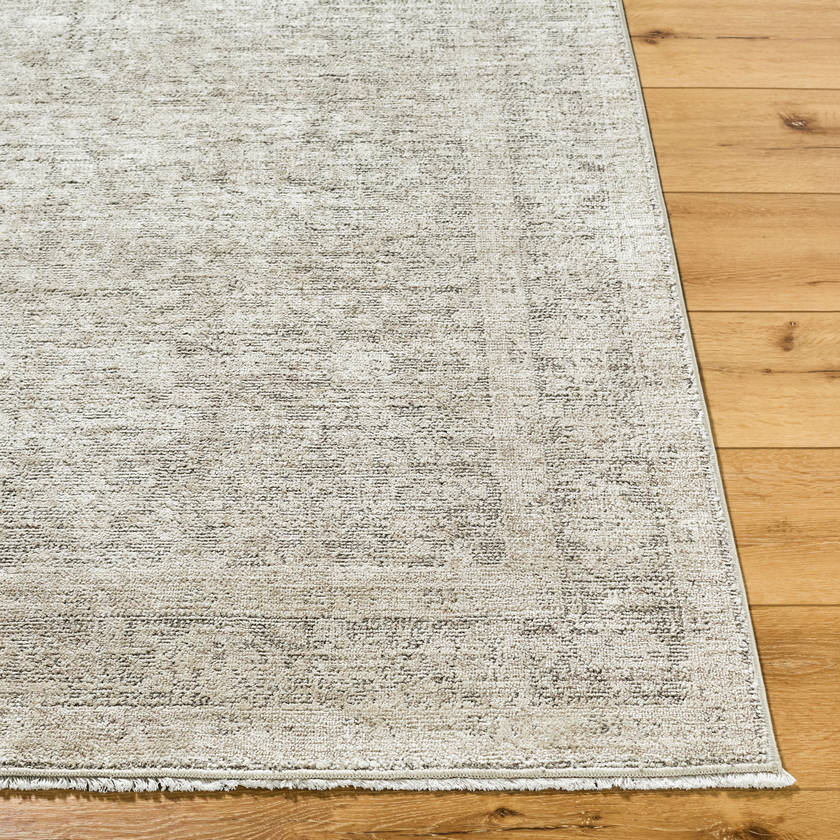 Maria Elena Traditional Ivory/Medium Brown Area Rug - Galey Alix Livabliss