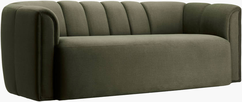 Dale Olive Sofa - Galey Alix x Livabliss