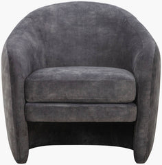 Hatcher Charcoal Accent Chair - Galey Alix x Livabliss