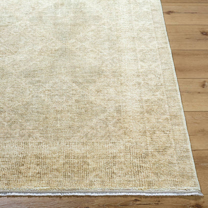 Fetscher Traditional Olive/Light Beige Area Rug - Galey Alix Livabliss