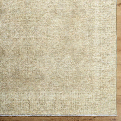Fetscher Traditional Olive/Light Beige Area Rug - Galey Alix Livabliss
