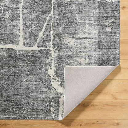Janek Modern Ash Gray Area Rug - Galey Alix Livabliss